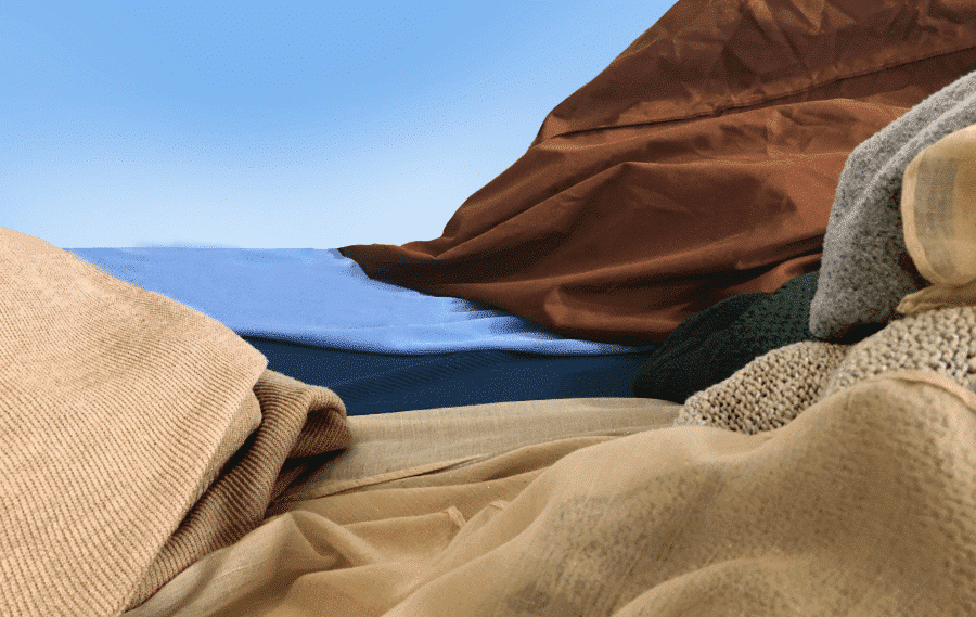 Dunes et Bord de Mer en textile